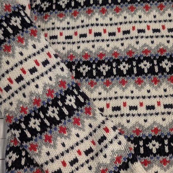 L.O.C.G men's sweater M 50% lamb's wool 50% acrylic - Picture 4 of 9